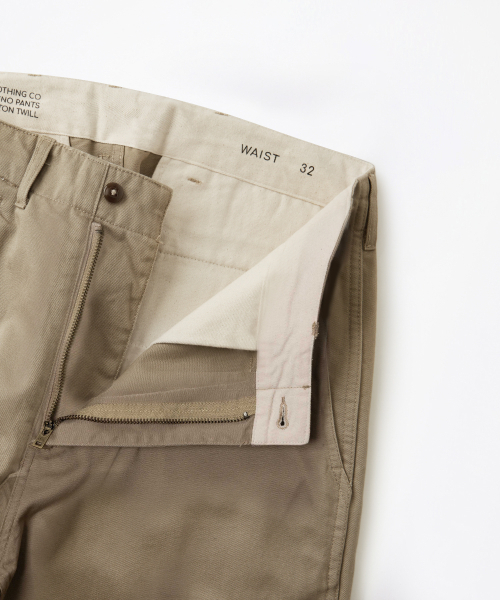 OUTSTANDING（アウトスタンディング）の「OFFICER CHINO PANTS_KHAKI（その他パンツ・レディース・その他・SMALL/MEDIUM/LARGE）」の6枚目の写真