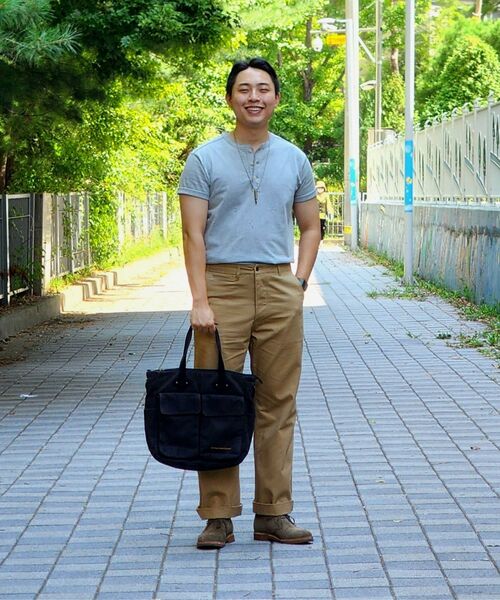 OUTSTANDING（アウトスタンディング）の「OFFICER CHINO PANTS_KHAKI（その他パンツ・レディース・その他・SMALL/MEDIUM/LARGE）」の10枚目の写真