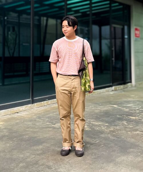 OUTSTANDING（アウトスタンディング）の「OFFICER CHINO PANTS_KHAKI（その他パンツ・レディース・その他・SMALL/MEDIUM/LARGE）」の11枚目の写真