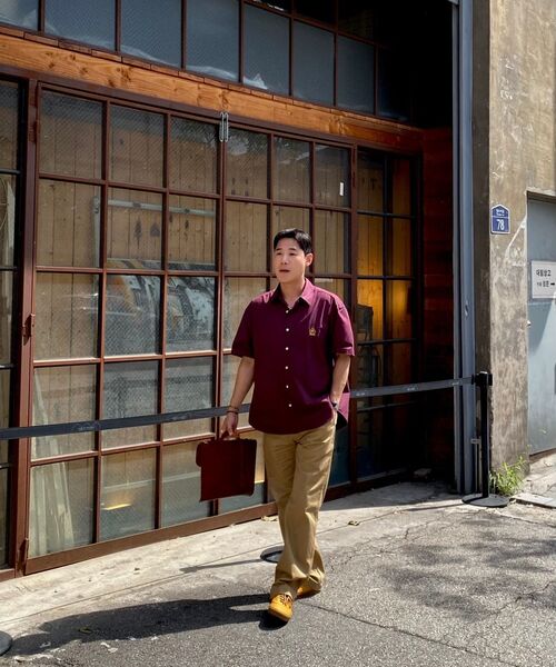 OUTSTANDING（アウトスタンディング）の「OFFICER CHINO PANTS_KHAKI（その他パンツ・レディース・その他・SMALL/MEDIUM/LARGE）」の12枚目の写真