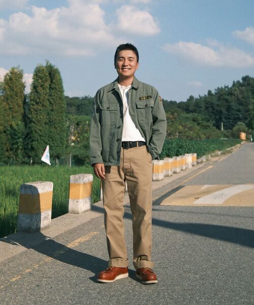OUTSTANDING（アウトスタンディング）の「OFFICER CHINO PANTS_KHAKI（その他パンツ・レディース・その他・SMALL/MEDIUM/LARGE）」の14枚目の写真