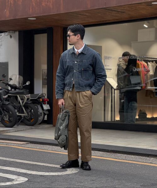 OUTSTANDING（アウトスタンディング）の「OFFICER CHINO PANTS_KHAKI（その他パンツ・レディース・その他・SMALL/MEDIUM/LARGE）」の18枚目の写真
