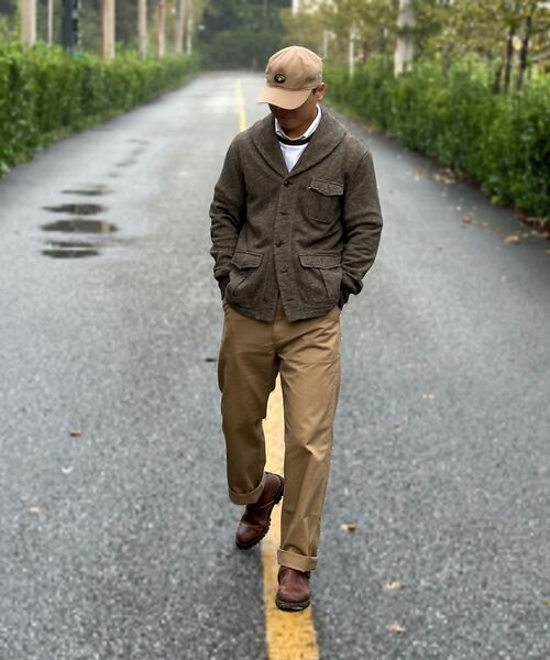 OUTSTANDING（アウトスタンディング）の「OFFICER CHINO PANTS_KHAKI（その他パンツ・レディース・その他・SMALL/MEDIUM/LARGE）」の20枚目の写真
