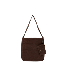 SIAC3088 Suede Piren Bag_Brown