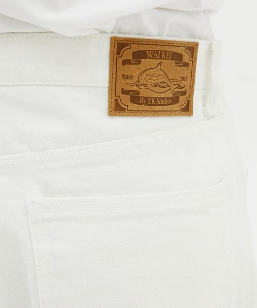 WaiKei(ワイケイ)の「ロゴプリントワイドパンツアイボリー(その他パンツ・メンズ・その他・X-LARGE/SMALL/MEDIUM/LARGE)」の5枚目の写真