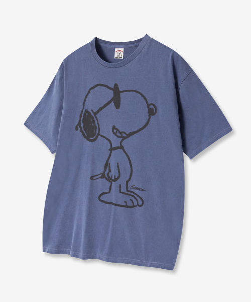 VTWO（ブイツー）の「サングラススヌーピーピグメントTシャツ (NAVY)（Tシャツ/カットソー・レディース・その他・MEDIUM/LARGE/SMALL）」の2枚目の写真
