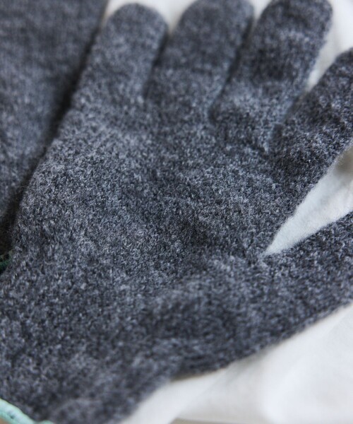 TEMBEA（テンベア）の「TEMBEA × FREAK'S STORE/テンベア × フリークスストア 別注GUNTE WOOL M 別注ウール 手袋 Mサイズ（手袋・メンズ・ライトグレー/ナチュラル/チャコールグレー/グレー・ONE SIZE）」の8枚目の写真