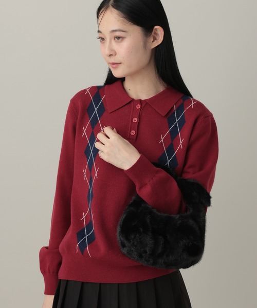 3.3 Field Trip （3.3フィールドトリップ）の「3.3 Field Trip／ファーミニハンドBAG（ハンドバッグ・レディース・ブラウン/ピンク/ブラック・ONE SIZE）」の11枚目の写真