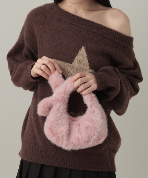 3.3 Field Trip （3.3フィールドトリップ）の「3.3 Field Trip／ファーミニハンドBAG（ハンドバッグ・レディース・ブラウン/ピンク/ブラック・ONE SIZE）」の21枚目の写真