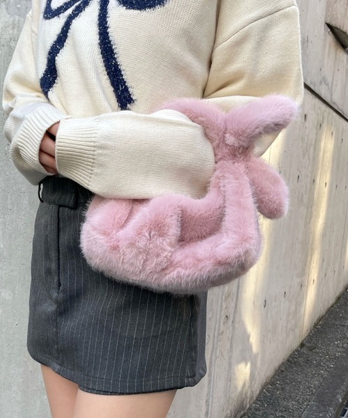 3.3 Field Trip （3.3フィールドトリップ）の「3.3 Field Trip／ファーミニハンドBAG（ハンドバッグ・レディース・ブラウン/ピンク/ブラック・ONE SIZE）」の19枚目の写真