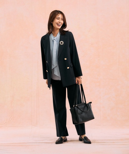 ウツクシルエットダブルジャケット/581025（テーラードジャケット