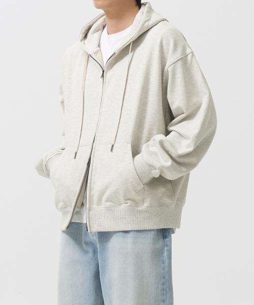 TOFFEE(トフィー)の「2WAYスウェットフード集業(OATMEAL)(パーカー・レディース・その他・LARGE/MEDIUM/SMALL/X-LARGE)」の1枚目の写真