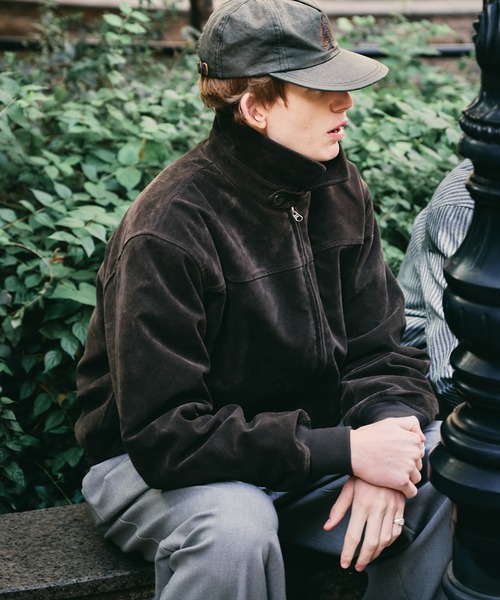 Regen Glanz（レーゲングランツ）の「synthetic suede zip blouson / シンセティックスエードジップブルゾン（ブルゾン・メンズ・ブラック/ブラウン系その他・MEDIUM/SMALL/LARGE）」の10枚目の写真