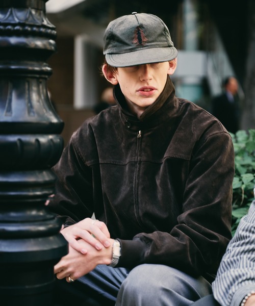 Regen Glanz（レーゲングランツ）の「synthetic suede zip blouson / シンセティックスエードジップブルゾン（ブルゾン・メンズ・ブラック/ブラウン系その他・MEDIUM/SMALL/LARGE）」の9枚目の写真