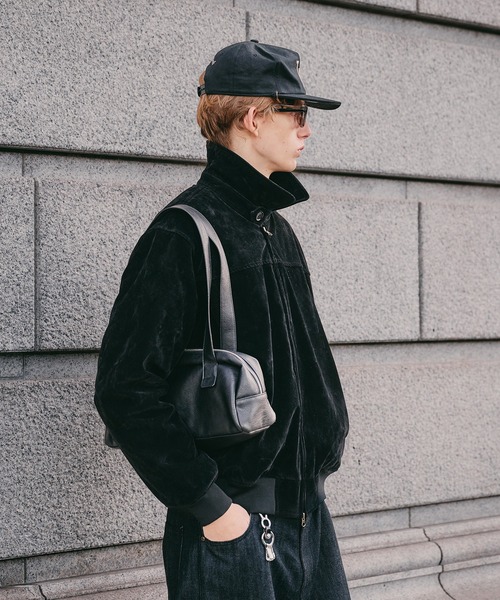 synthetic suede zip blouson / シンセティックスエードジップブルゾン