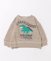 L.COPECK（エルコペック）の「裏毛トレーナー恐竜かぎ針（スウェット）」