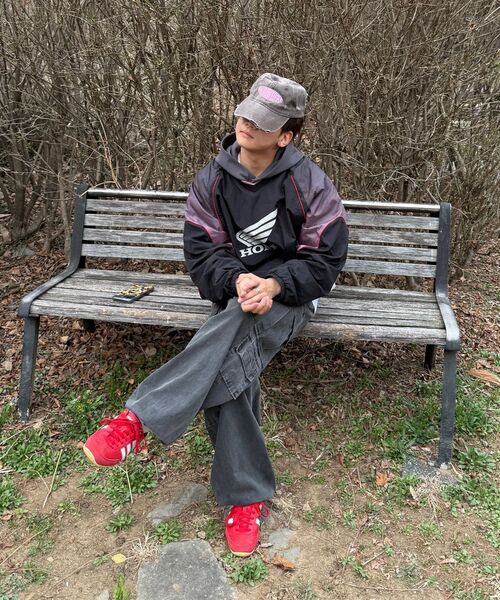 PHYPS MOTORCYCLE（フィップスモーターサイクル）の「Speed Track nylon Long sleeve Pink（Tシャツ/カットソー・レディース・その他・LARGE/MEDIUM/SMALL/X-LARGE/XX-LARGE）」の10枚目の写真