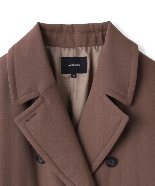LAUTREAMONT（ロートレアモン）の「エディター東原妙子 × LAUTREAMONT /中綿オーバーコート（その他アウター・レディース・ブラウン/ブラック・9号/7号）」の16枚目の写真