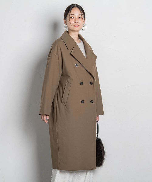 LAUTREAMONT（ロートレアモン）の「エディター東原妙子 × LAUTREAMONT /中綿オーバーコート（その他アウター・レディース・ブラウン/ブラック・9号/7号）」の10枚目の写真