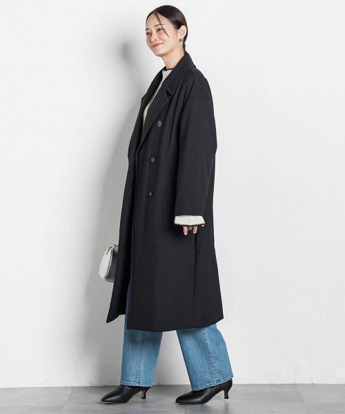 LAUTREAMONT（ロートレアモン）の「エディター東原妙子 × LAUTREAMONT /中綿オーバーコート（その他アウター・レディース・ブラウン/ブラック・9号/7号）」の5枚目の写真