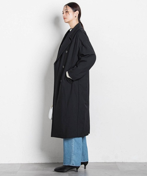 LAUTREAMONT（ロートレアモン）の「エディター東原妙子 × LAUTREAMONT /中綿オーバーコート（その他アウター・レディース・ブラウン/ブラック・9号/7号）」の6枚目の写真