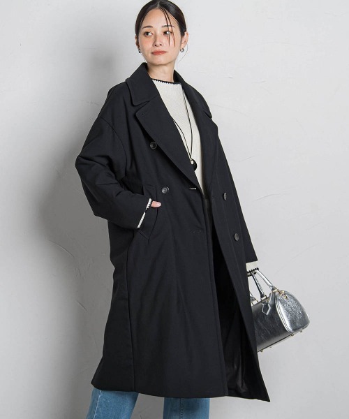 LAUTREAMONT（ロートレアモン）の「エディター東原妙子 × LAUTREAMONT /中綿オーバーコート（その他アウター・レディース・ブラウン/ブラック・9号/7号）」の3枚目の写真