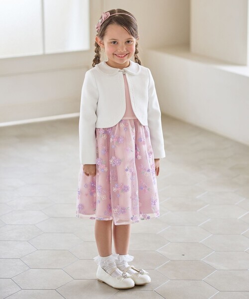 ANY(エニィ)の「花柄刺繍ワンピース(ワンピース・キッズ・サックスブルー系/ピンク系・130/120/110)」の10枚目の写真