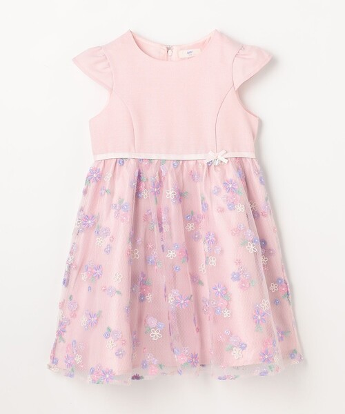 ANY(エニィ)の「花柄刺繍ワンピース(ワンピース・キッズ・サックスブルー系/ピンク系・130/120/110)」の14枚目の写真