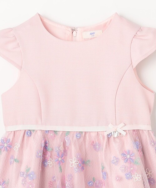 ANY(エニィ)の「花柄刺繍ワンピース(ワンピース・キッズ・サックスブルー系/ピンク系・130/120/110)」の16枚目の写真