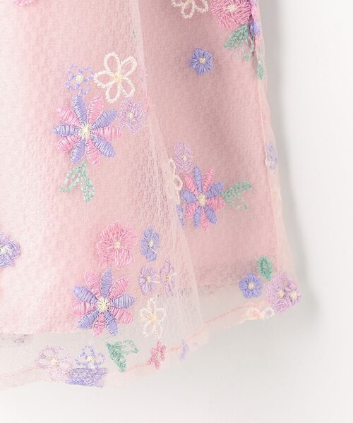 ANY(エニィ)の「花柄刺繍ワンピース(ワンピース・キッズ・サックスブルー系/ピンク系・130/120/110)」の21枚目の写真