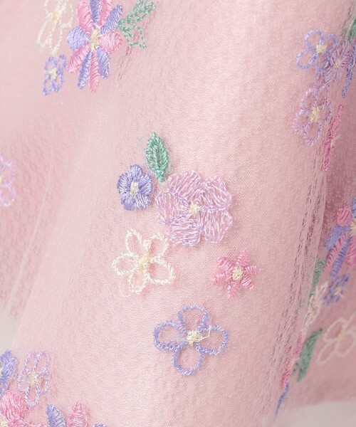 ANY(エニィ)の「花柄刺繍ワンピース(ワンピース・キッズ・サックスブルー系/ピンク系・130/120/110)」の22枚目の写真