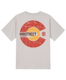 KTC0083 ルート66 半袖Tシャツ - ベージュ