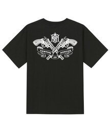 KTB0179 カスタムカン 半袖Tシャツ - ブラック