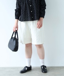 bulle de savon | オーガニックコットン Wガーゼ ハーフパンツ(その他パンツ)