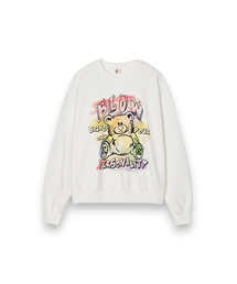 BEAR GRAPHIC ART SWEATSHIRT