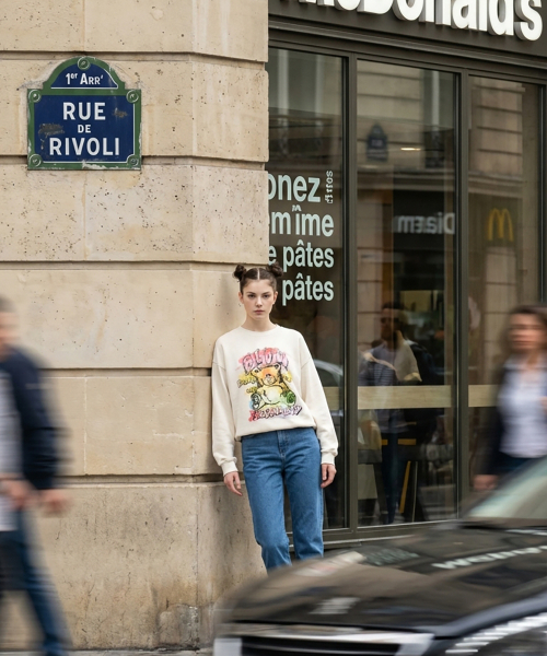 BLOW（ブロウ）の「BEAR GRAPHIC ART SWEATSHIRT（スウェット・レディース・その他・FREE）」の2枚目の写真
