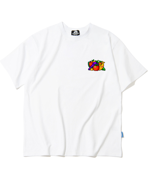 TRIPSHION(トリップション)の「ASSORTED FRUITS グラフィックTシャツ - ホワイト(Tシャツ/カットソー・メンズ・その他・LARGE/MEDIUM/X-LARGE)」の2枚目の写真