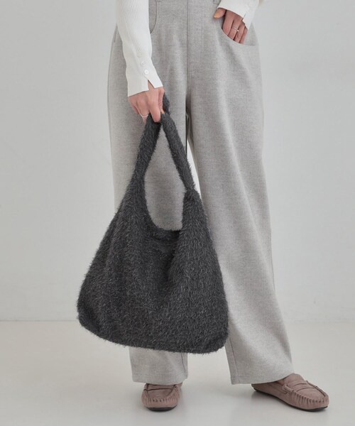 SHOO・LA・RUE（シューラルー）の「ラメトートバッグ（トートバッグ・レディース・ブラウン系その他/ブラック/ダークグレー・00）」の4枚目の写真