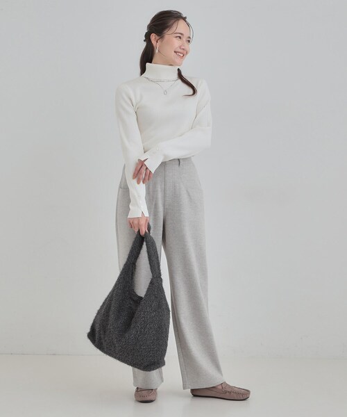 SHOO・LA・RUE（シューラルー）の「ラメトートバッグ（トートバッグ・レディース・ブラウン系その他/ブラック/ダークグレー・00）」の5枚目の写真