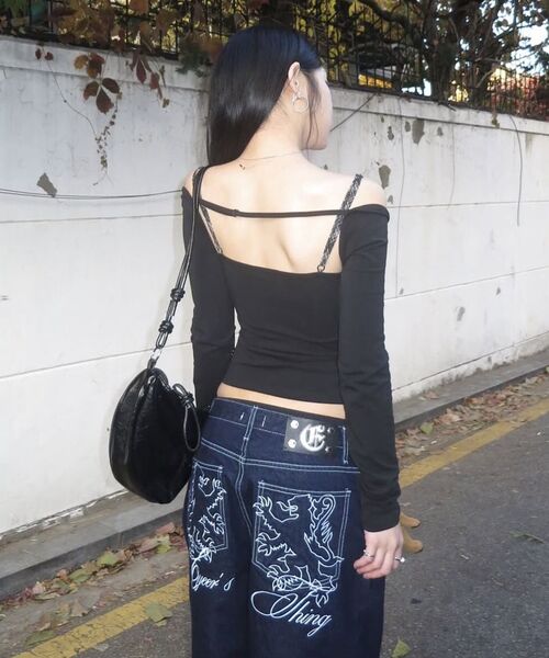 EYEER(イワイイアル)の「Check Pattern Layerd Long Sleeve - Beige(Tシャツ/カットソー・レディース・その他・SMALL)」の7枚目の写真