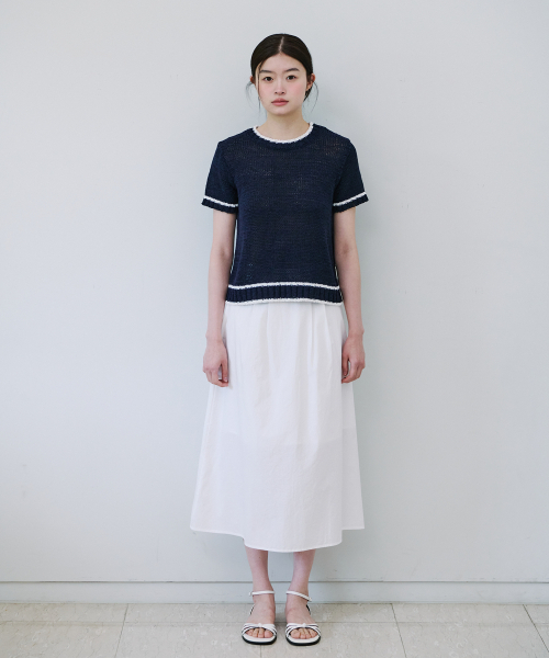 YUPPE(ヨッペ)の「COTTON LONG SKIRT_WHITE(スカート・レディース・その他・SMALL/MEDIUM)」の3枚目の写真