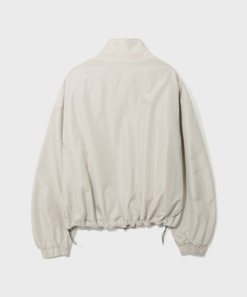 SECONDMONO（セカンドモノローグ）の「ボタンフラケットナイロンハーフコートジャケット [ベージュ]_SEJK027BEIGE（ナイロンジャケット・レディース・その他・SMALL/MEDIUM/LARGE）」の6枚目の写真
