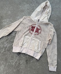 a2o（エーツーオー）の「【a2o】六芒星メッシュパーカー（パーカー）」