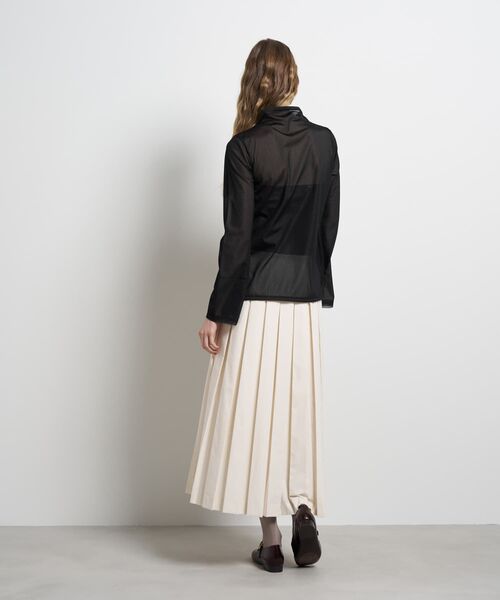 LANVIN en Bleu（ランバンオンブルー）の「シアートリコットフレアスリーブカットソー（Tシャツ/カットソー・レディース・ブラウン/ブラック/オフホワイト・38）」の22枚目の写真