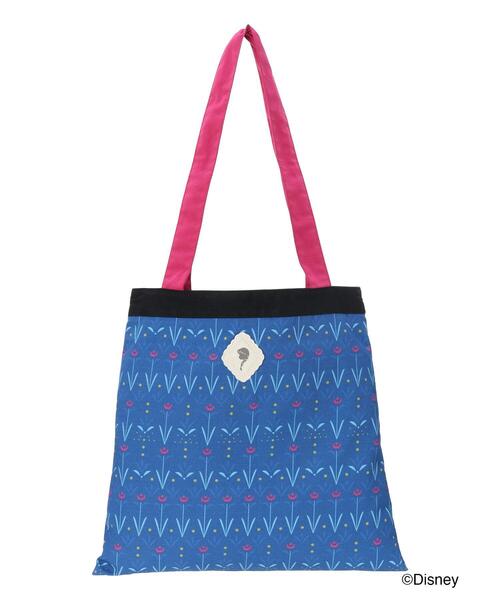 Samansa Mos2（サマンサ モスモス）の「【Disney】アナと雪の女王/総柄トートバッグ（ハンドバッグ・レディース・ネイビー/サックスブルー・F）」の15枚目の写真