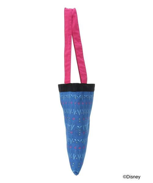 Samansa Mos2（サマンサ モスモス）の「【Disney】アナと雪の女王/総柄トートバッグ（ハンドバッグ・レディース・ネイビー/サックスブルー・F）」の17枚目の写真