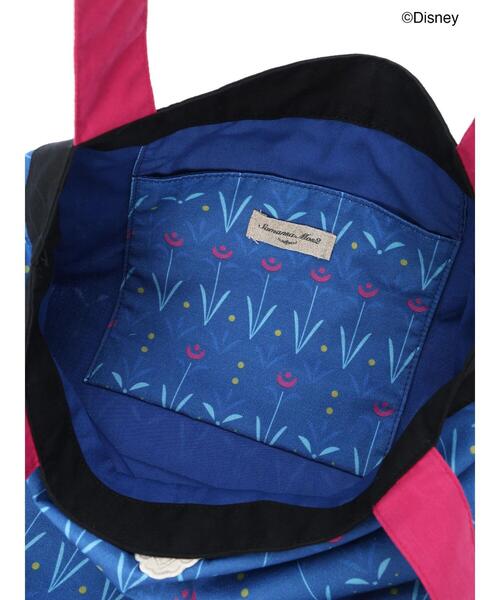 Samansa Mos2（サマンサ モスモス）の「【Disney】アナと雪の女王/総柄トートバッグ（ハンドバッグ・レディース・ネイビー/サックスブルー・F）」の21枚目の写真