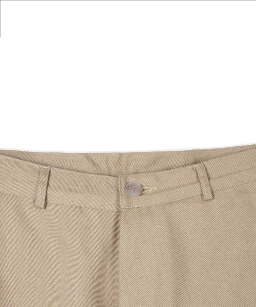 THAT'S IT（ザッツイット）の「カーブドワイドコットンデニムパンツ[ベージュ]（デニムパンツ・レディース・ベージュ・LARGE/X-LARGE/MEDIUM）」の4枚目の写真