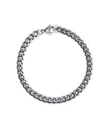 JBANS CLASSIC（ジェイバンスクラシック）の「57 Antique Flatsenti Chain Bracelet (C2503AC1291_SV)（ブレスレット・レディース）」