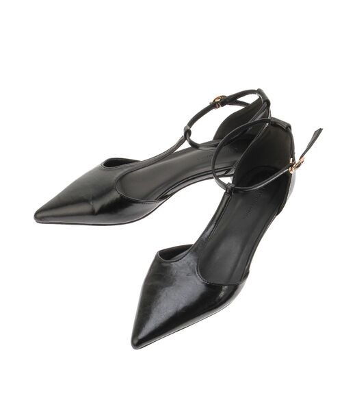 LAGUNAMOON（ラグナムーン）の「アンクルTストラップシューズ（パンプス・レディース・シルバー/ブラック・MEDIUM/SMALL）」の17枚目の写真